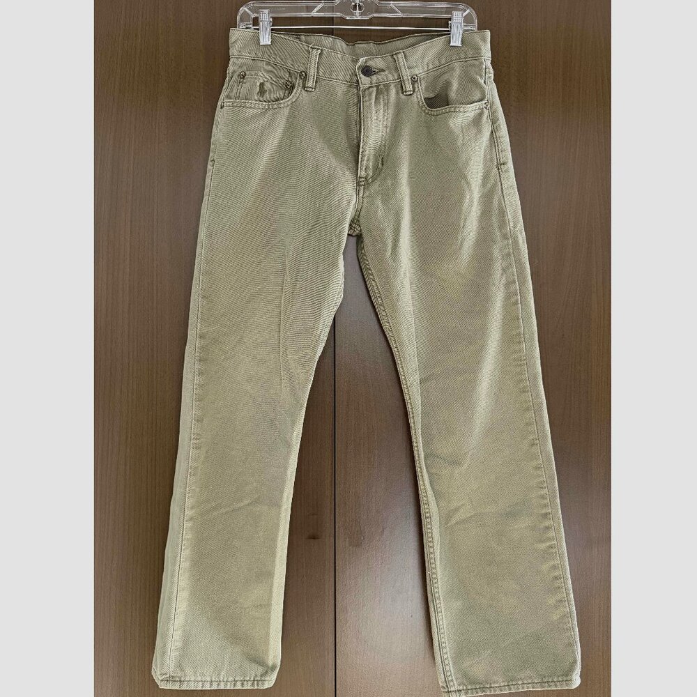 Polo Ralph Lauren khaki jeans size: 30 x 30
